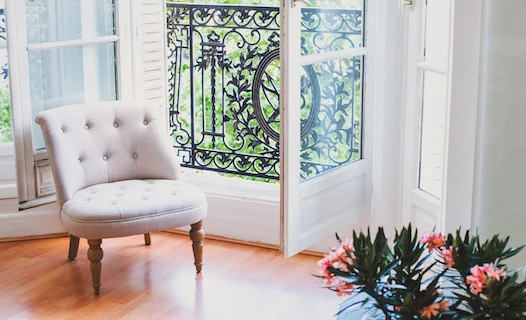 Intérieur lumineux d’un appartement